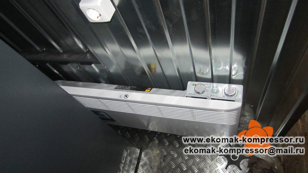 Обогрев - модульная компрессорная станция Ekomak